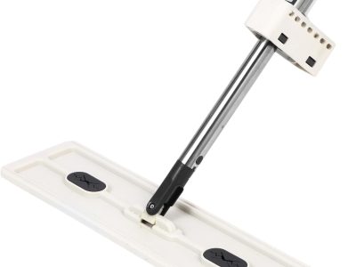 Microfiber Self Wringing Flat Mop,Wet & Dry Mops for Floor Wall Cleaning,Long Handle with 3 Microfiber Pads