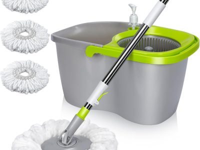 Mop and Bucket with Wringer Set