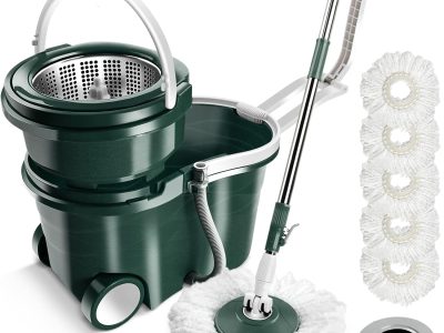 Spin Mop and Bucket